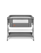 Lionelo Patut co-sleeper Leonie Plus Gri pliabil cu sistem de leganare setare unghiulara reglabil in 6 pozitii pe inaltime conform cu standardele europeane de securitate EN1130 si EN16890