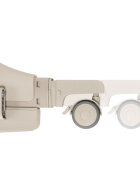 Lionelo Patut co-sleeper Pari bej multifunctional cu functie de leganare reglabil saltea si geanta de transport 84x48x70-80 cm