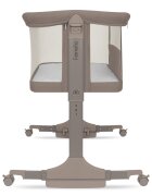 Lionelo Patut co-sleeper Pari Taupe multifunctional cu functie de leganare reglabil saltea si geanta de transport 84x48x70-80 cm