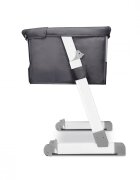 Lionelo Patut co-sleeper Theo Dark Grey 2 in 1 cu setare unghiulara reglabil pe inaltime laterala culisanta standard European EN 1130