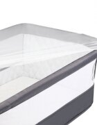 Lionelo Patut co-sleeper Theo Dark Grey 2 in 1 cu setare unghiulara reglabil pe inaltime laterala culisanta standard European EN 1130