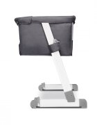 Lionelo Patut co-sleeper Theo Dark Grey 2 in 1 cu setare unghiulara reglabil pe inaltime laterala culisanta standard European EN 1130