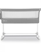 Lionelo Patut co-sleeper Theo Grey 2 in 1 cu setare unghiulara reglabil pe inaltime laterala culisanta standard European EN 1130