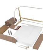 Lionelo Patut co-sleeper Thomi Plus 5 in 1 multifunctional maro