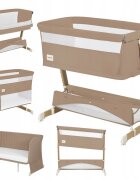 Lionelo Patut co-sleeper Thomi Plus 5 in 1 multifunctional maro