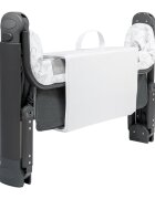 Lionelo Patut co-sleeper Timon Gri 3 in 1 pliabil cu setare unghiulara reglabil in 6 pozitii pe inaltime dimensiune 90x50 cm