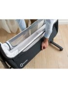 Lionelo Patut co-sleeper Timon Gri 3 in 1 pliabil cu setare unghiulara reglabil in 6 pozitii pe inaltime dimensiune 90x50 cm