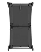 Lionelo Patut multifunctional 0-36 luni Patty Gri 5 in 1 co-sleeper tarc de joaca patut de calatorie laterala rabatabila 2 trepte reglare saltea roti husa transport inclusa