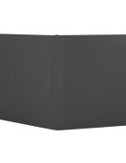 Lionelo Patut multifunctional 0-36 luni Patty Gri 5 in 1 co-sleeper tarc de joaca patut de calatorie laterala rabatabila 2 trepte reglare saltea roti husa transport inclusa
