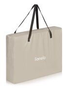 Lionelo Patut multifunctional Alice Bej 3 in 1 pliabil 0 luni+ 2 trepte de inaltime pentru saltea material rezistent Oxford 300D cu iesire laterala geanta de transport pana 15 kg 104x70x74 cm