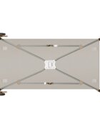 Lionelo Patut pentru copii Stefi Plus Bej Pliabil Cu doua nivele Intrare laterala cu fermoar 2 roti 120 x 60 cm Conform cu standardul european de securitate EN 716