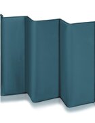 Lionelo Patut pliabil Flower Verde cu doua nivele arcada geanta transport masuta de infasat bara cu jucarii fereastra laterala 120x60 cm