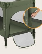 Lionelo Patut pliabil Jasmin Easy Fold verde