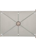Lionelo Patut pliabil pentru copii Amelie Bej cu intrare laterala salteluta roti geanta transport 100.5x70.5 cm