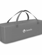 Lionelo Patut pliabil Stefi Grey cu un nivel intrare laterala cu fermoar roti conform cu standardul european de securitate EN 716