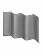Lionelo Patut pliabil Stefi Grey cu un nivel intrare laterala cu fermoar roti conform cu standardul european de securitate EN 716