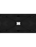 Lionelo Patut pliabil Stefi Negru cu un nivel intrare laterala cu fermoar 2 roti 120x60 cm conform cu standardul european de securitate EN 716