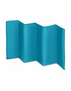 Lionelo Patut pliabil Stefi Turquoise cu un nivel intrare laterala cu fermoar roti conform cu standardul european de securitate EN 716