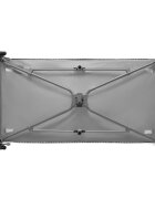 Lionelo Patut pliant Sven Plus Grey cu doua nivele cu arcada jucarii masuta de infasat vibratii melodii conform cu standardele europeane de securitate EN716 si EN12221