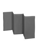 Lionelo Patut pliant Sven Plus Grey cu doua nivele cu arcada jucarii masuta de infasat vibratii melodii conform cu standardele europeane de securitate EN716 si EN12221