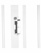 Lionelo Poarta de siguranta cu suruburi Truus Slim Led cu lumina led cu senzor 105 cm alb