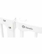 Lionelo Poarta de siguranta cu suruburi Truus Slim Led cu lumina led cu senzor 105 cm alb