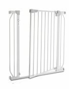Lionelo Poarta de siguranta cu suruburi Truus Slim Led cu lumina led cu senzor 105 cm gri
