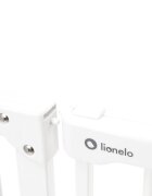 Lionelo Poarta de siguranta prin presiune Truus Slim 105 cm alb