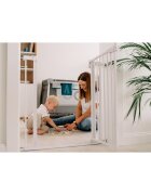 Lionelo Poarta de siguranta prin presiune Truus Slim 105 cm alb