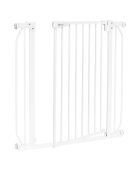 Lionelo Poarta de siguranta prin presiune Truus Slim 105 cm alb