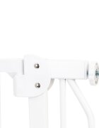 Lionelo Poarta de siguranta prin presiune Truus Slim 105 cm alb