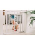 Lionelo Poarta de siguranta prin presiune Truus Slim 105 cm gri