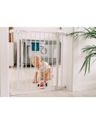 Lionelo Poarta de siguranta prin presiune Truus Slim 105 cm Negru Onyx