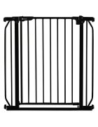Lionelo Poarta de siguranta prin presiune Truus Slim 105 cm Negru Onyx
