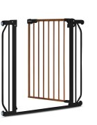 Lionelo Poarta de siguranta prin presiune Truus Slim 105 cm negrunatur