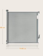 Lionelo Poarta de siguranta Thea 80x140 cm gri