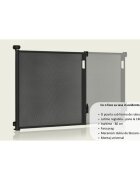 Lionelo Poarta de siguranta Thea 80x140 cm negru