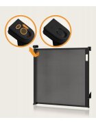 Lionelo Poarta de siguranta Thea 80x140 cm negru