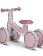 Lionelo Ride-On copii fara pedale Villy Rozde la 12-36 luniroti din spuma EVAsistem de blocare a directieiinaltimea scaunului de la sol 26 cm greutate maxima admisa 30 kg