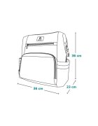 Lionelo Rucsac impermeabil Cube pentru mamici cu 12 compartimente Verde