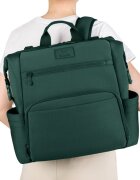 Lionelo Rucsac impermeabil Cube pentru mamici cu 12 compartimente Verde