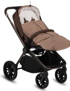 Lionelo Sac de iarna Oli Maro pentru carucior landou sau scaun auto 101x45 cm impermeabil rezistent pana la -20 grade extensibil