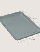 Lionelo Saltea de infasat Megs Gri moale impermeabila design ergonomic 70x49 cm fara BPA