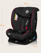 Lionelo Scaun auto Aart i-Size 0-36 Kg NegruRosu