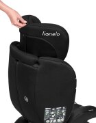Lionelo Scaun auto Bastiaan i-Size 4 in 1 Protectie laterala Spatar inclinabil in 4 pozitii Tetiera reglabila in 7 pozitii Rotire 360 grade Top Tether 0-36 Kg 40-150 cm Isofix Conform ECE R12903 Roz deschis