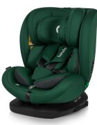 Lionelo Scaun auto Bastiaan i-Size 4 in 1 Protectie laterala Spatar inclinabil in 4 pozitii Tetiera reglabila in 7 pozitii Rotire 360 grade Top Tether 0-36 Kg 40-150 cm Isofix Conform ECE R12903 Verde