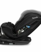 Lionelo Scaun auto Bastiaan RWF Negru i-Size pozitie de somn protectie laterala rotire 360 grade 0-36 kg cu isofix si centura Top Tether conform cu standardul european de securitate ECE R129