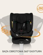 Lionelo Scaun auto Braam Air i-Size 0-36 kg 40-150 cm cu isofix gri