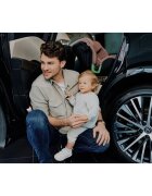 Lionelo Scaun auto Harmony i-Size rotire 360 grade 0-36 kg 40-150 cm cu isofix gri deschis