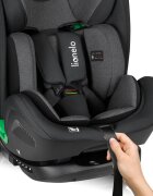 Lionelo Scaun auto Harper i-Size cu isofix 76-150 cm gri